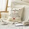 My Sister Hug Throw Pillow Cover, 18 x 18 Inch Christmas Sister's Gift Lady Girls Birthday Cushion Case I Love You So Much from Sister Brother